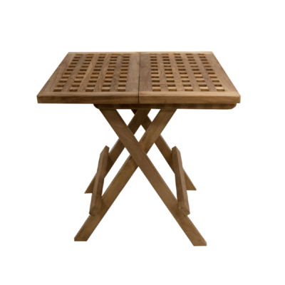 Klaptafel Teak-bijzettafel
