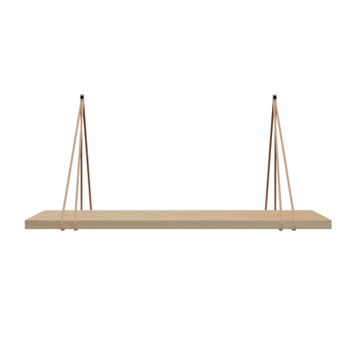 Leren split-plankdragers