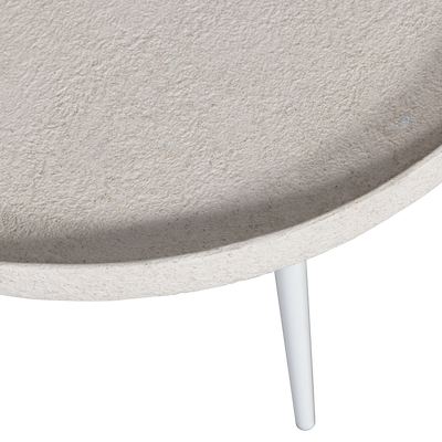 Bounds bijzettafel l hout/metaal naturel 44xo58 cm
