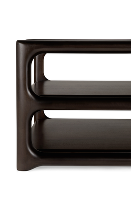 Eda koffietafel - mahonie rose brown