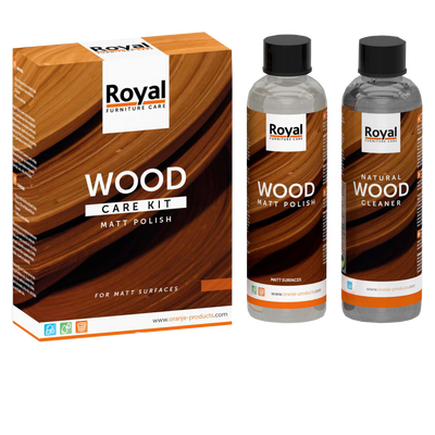 Wood Care Kit - matt polish