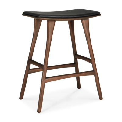 Ethnicraft - hoge kruk Osso 65 bruin teak