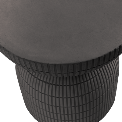 Samson bijzettafel fiber clay coffee 44xo37 cm