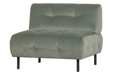 WOOOD Exclusive fauteuil Lloyd gewassen fluweel Fauteuil Lloyd gewassen fluweel - Waterplant