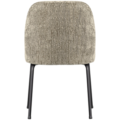 Vogue eetkamerstoel structure velvet brass