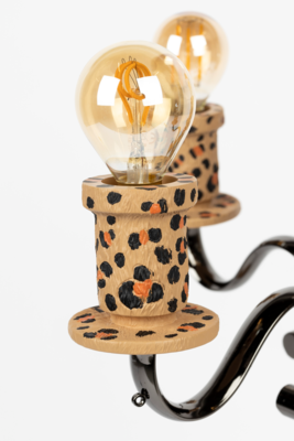 Bold Monkey vloerlamp Proudly Crowned Panther