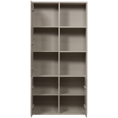 Meggy opbergkast links 108 cm grenen middenbruin [fsc]
