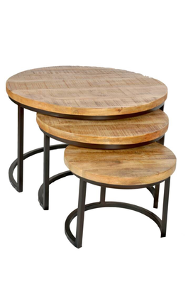 Salontafel boksel set 3