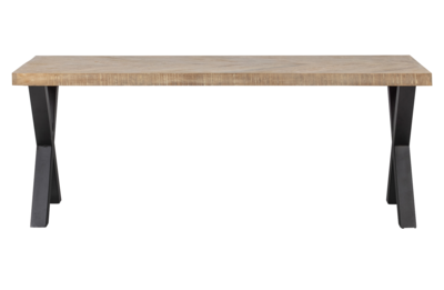 WOOOD tafel Tablo mango visgraat 200x90