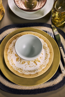 HKliving Servies Farmhouse Ceramics Schaaltjes S - set van 4