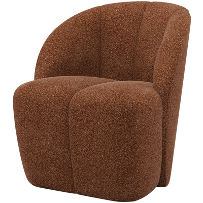 Mojo draaifauteuil boucle ecru melange