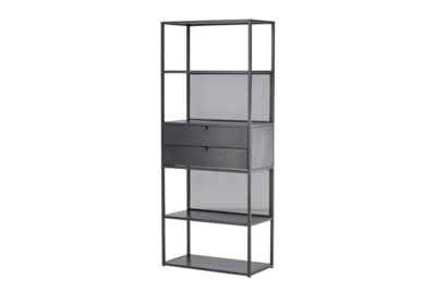 Kapono Boekenkast - Zwart