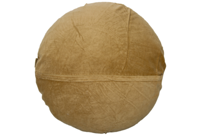 Rond kussen Ruffles fluweel 60 cm