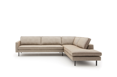 Loods 5 Design hoekbank Slimm Stof Outside rechts