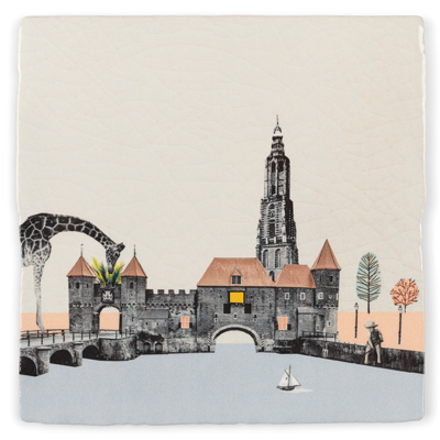 StoryTiles wandtegel Amersfoortse pracht medium