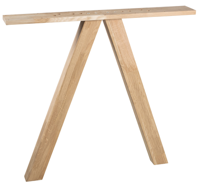Tafelpoot Tablo vierkant eiken (set van 2)