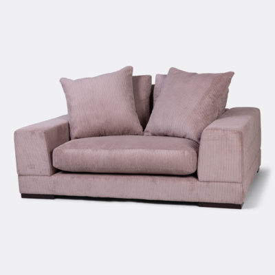 Loods 5 loveseat Mino ribfluweel