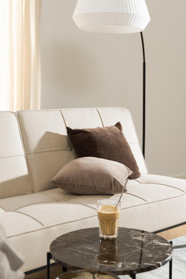 Kosta Bijzettafel - Ø42 cm - Bruin