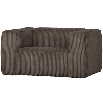 Bean fauteuil chenille velvet naturel