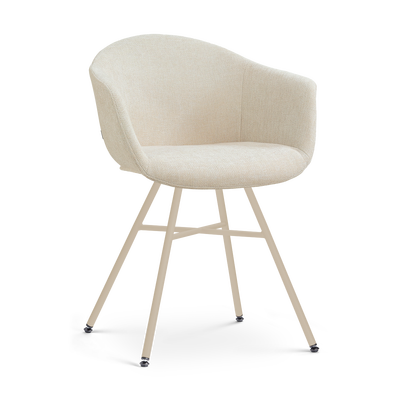 eetkamerstoel Noa-Otis beige onderstel