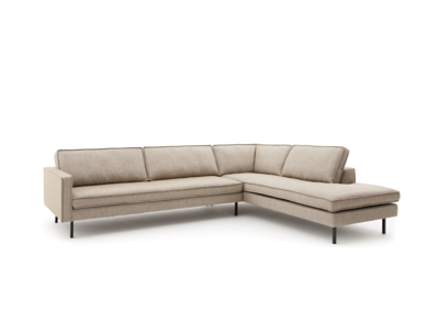 Loods 5 Design hoekbank Slimm Stof Outside rechts