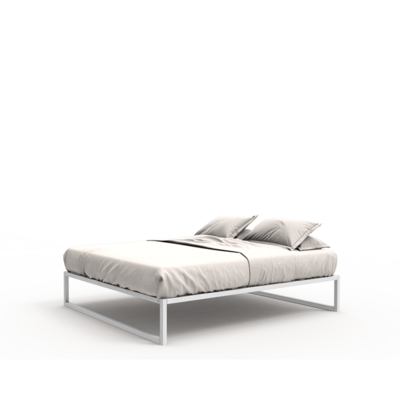 Stalen bedframe °01 | Wit