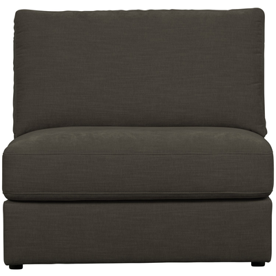 Family 1-zits element zonder arm warm grijs