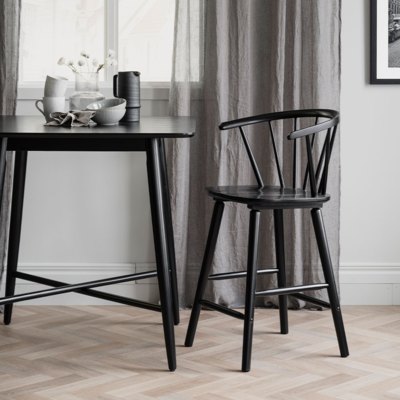 Carmen houten barkruk - 96 cm hoog