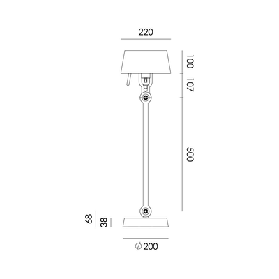 Tonone tafellamp Bolt Standard