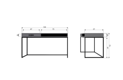 WOOOD bureau Morrius grenen