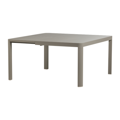 Ovara uitschuifbare tuintafel aluminium zand