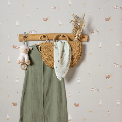 Vliesbehang Little Farm