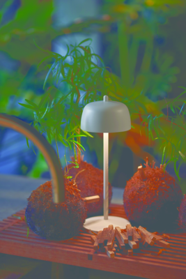 Zafferano tafellamp Circe oplaadbaar