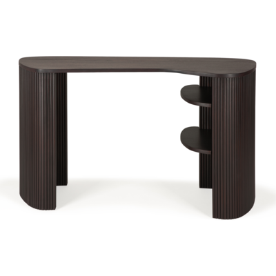 Ethnicraft - Roller Max bureau - mahonie donkerbruin