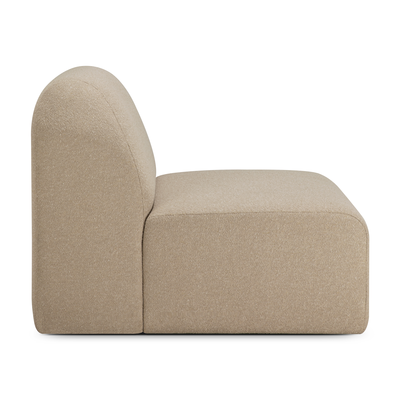 Bulky modulaire sofa - almond