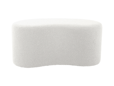 Pouf Ada wave bouclé
