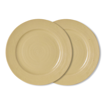 HKliving Servies Farmhouse Ceramics Diner bord - set van 2