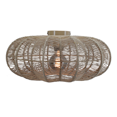 Wand-plafondlamp Bowie naturel