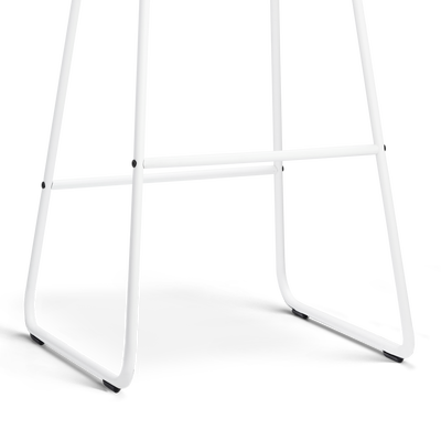 Barkruk Nino-Mats wit onderstel 75 cm