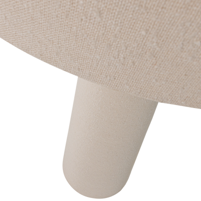 Loft vloerlamp xxl metaal/boucle naturel 160xo70 cm