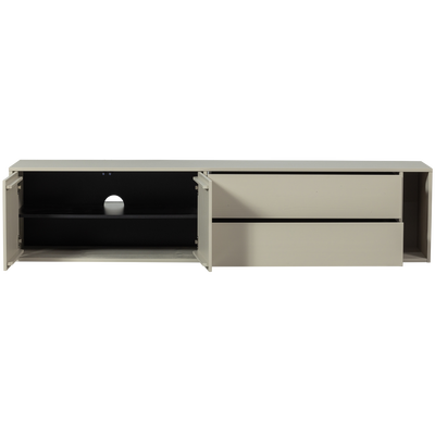 Settle down tv meubel 200 cm grenen middenbruin [fsc]