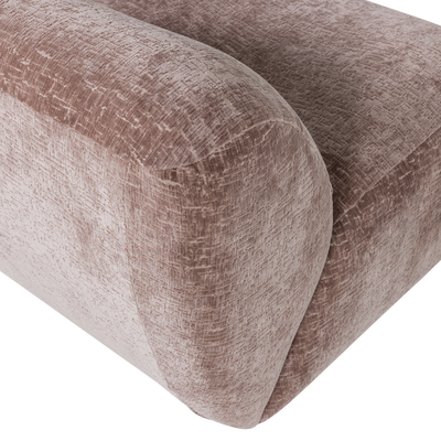 Nomu fauteuil grove chenille lichtbruin [fsc]