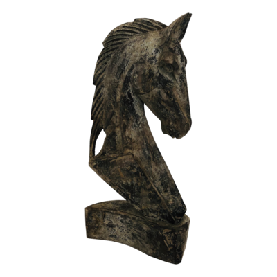 Paarden hoofd antiek look