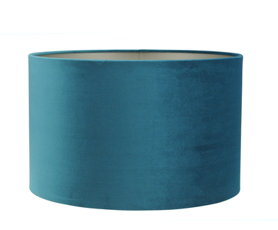 Lampenkap Palermo velours blauw