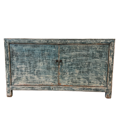 Dressoir 2dr blauw uniek