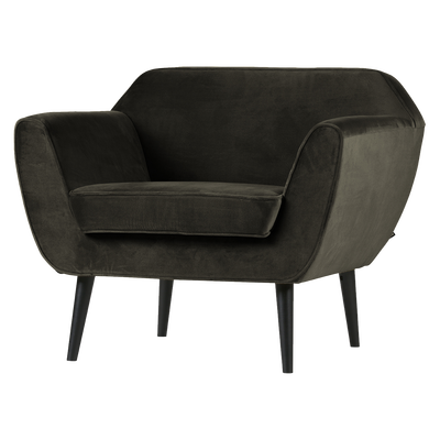 Rocco fauteuil velvet off white [fsc]