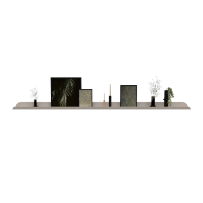 LIMA 150 | smalle stalen wandplank