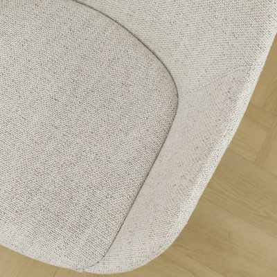 Eetkamerstoel Noa-Mae beige onderstel