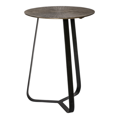 Salontafel Kian goud/zwart
