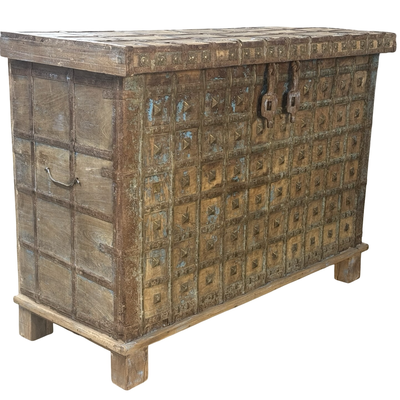 Wandkist messing India uniek